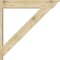 Ekena Millwork Traditional Traditional Rough Sawn Outlooker, Douglas Fir, 8"W x 46"D x 46"H OUT08X46X46TRA01RDF - alternate 2